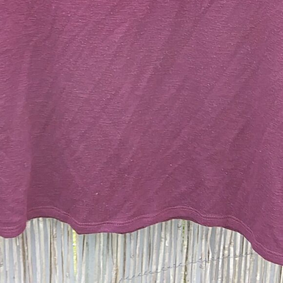 Kayleigh Maroon Off The Shoulder Straps Top - No Size Tag - See Measurements - Picture 5 of 12